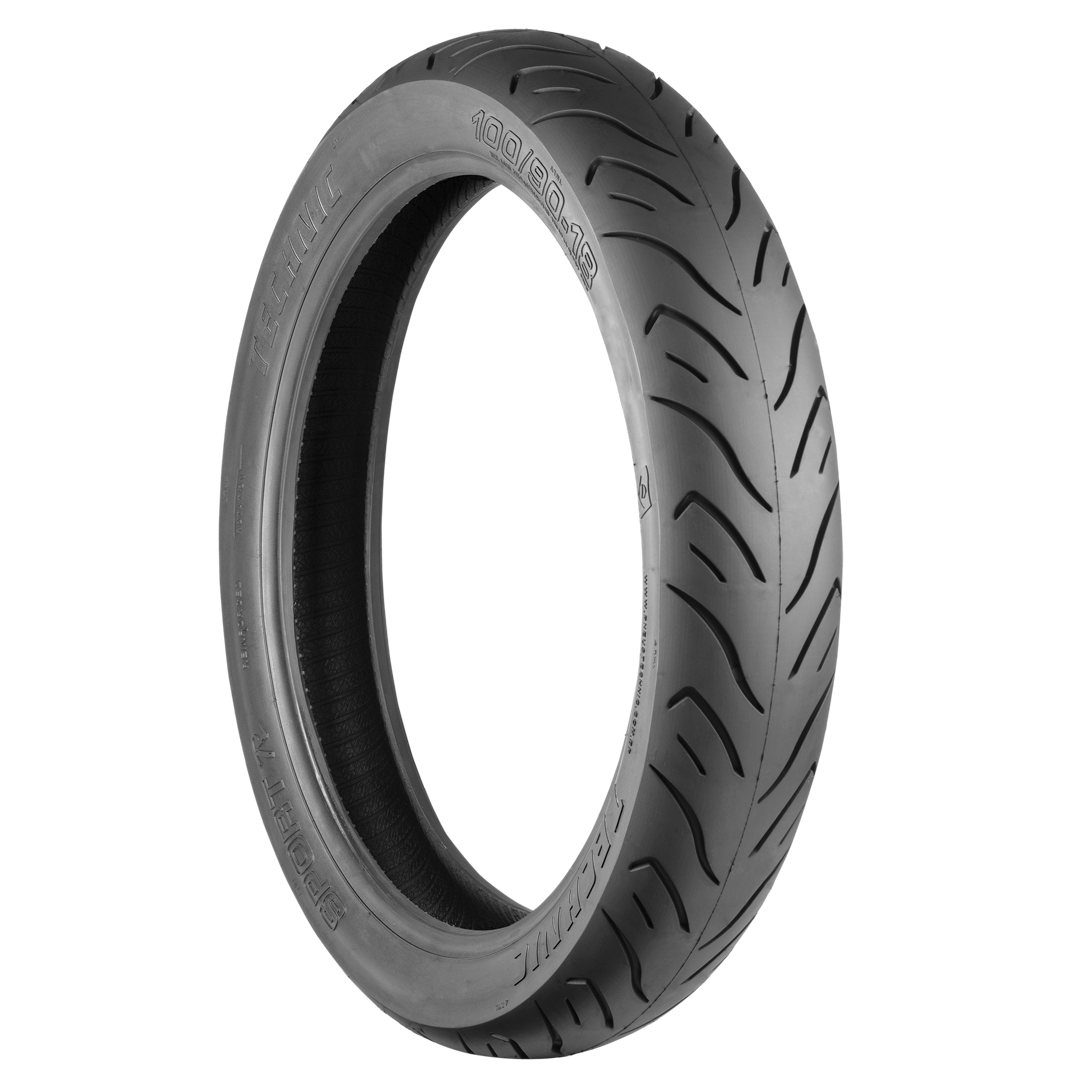 Pneu p/ moto aro 18 * 100/90-18 - tras. cg 125/150/160, titan, fan, ybr 125, cbx 150/200, strada e similares (sport r) c/câm.